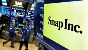 Quartalszahlen: Aktie von Snapchat-Firma schießt um ein Viertel hoch